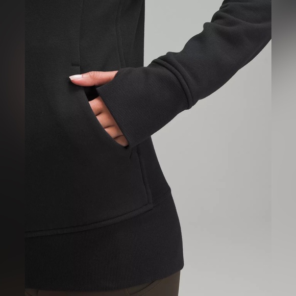 Lululemon Scuba Full-Zip Hoodie Black - Picture 2 of 5